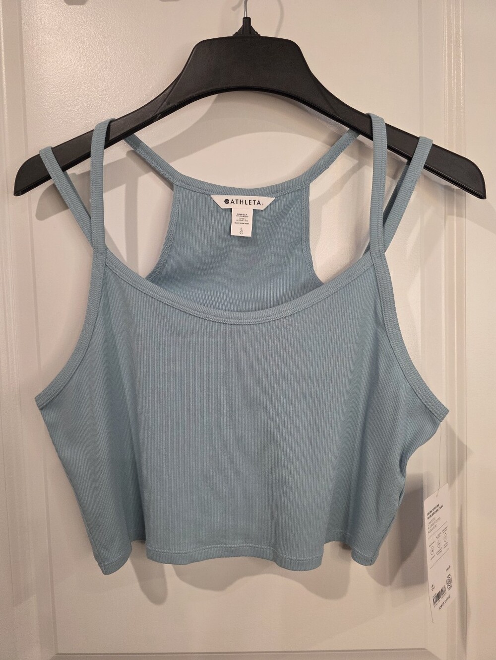 Athleta Signature Rib Wide Binding Tank